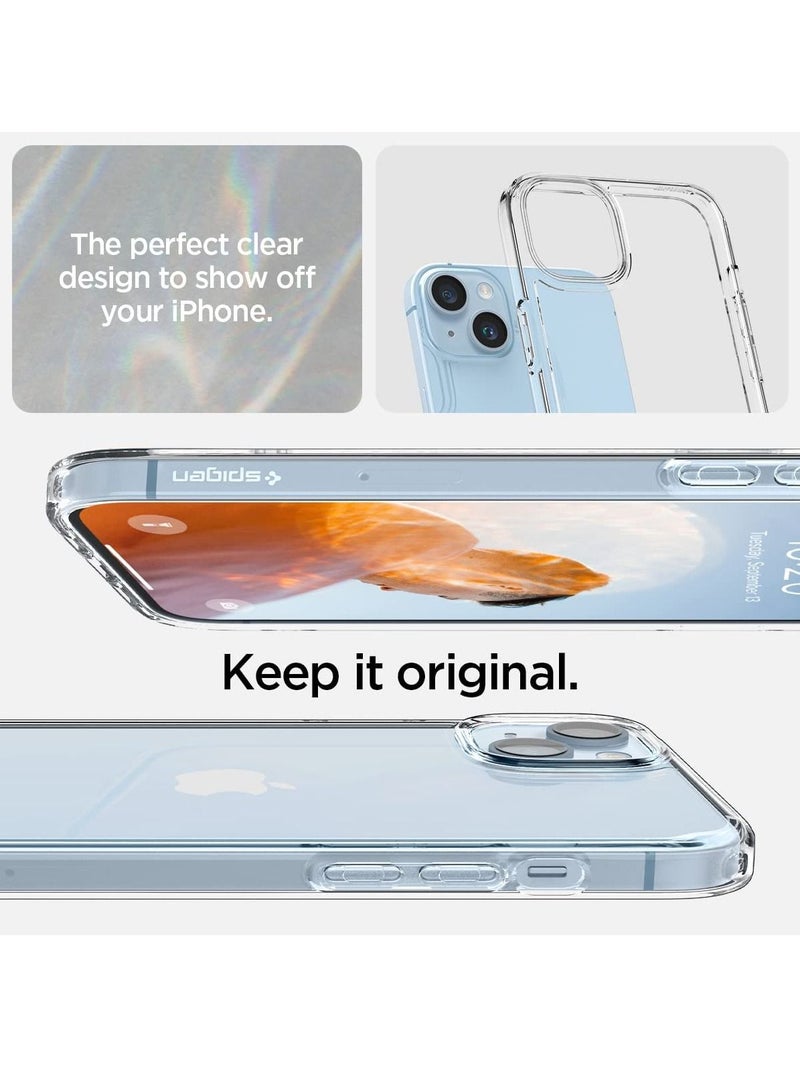 Spigen for Apple iPhone 14 Plus (2022) Ultra Case Designed - Crystal Clear - Image 4