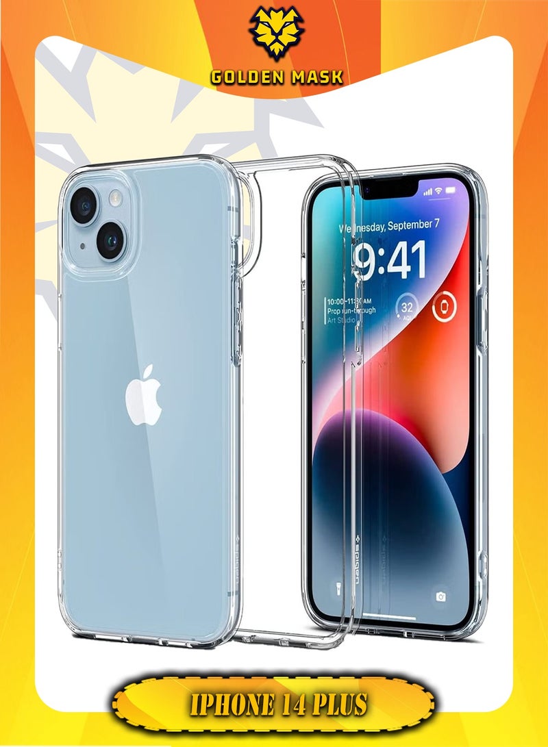 Spigen for Apple iPhone 14 Plus (2022) Ultra Case Designed - Crystal Clear - Image 1
