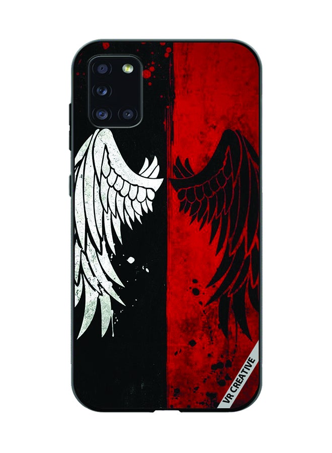 VR CREATIVE Protective Case Cover For Samsung Galaxy A31 Wings Design Multicolour - Image 1
