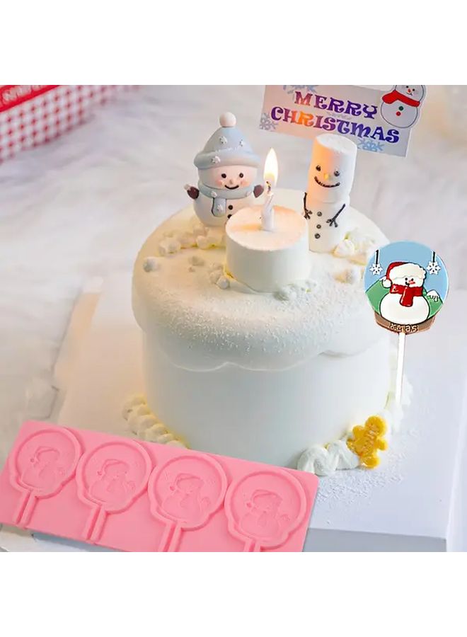 Snowman Sunflower Silicone Mold For Baking Cakes Candies Ice Cream Y 180 - Image 5