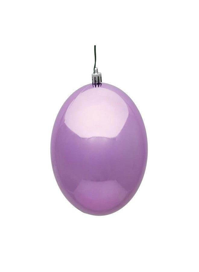 فيكرمان زينة عيد الميلاد من فيكرمان، كرة أوركيد لامعة معالجة بالأشعة فوق البنفسجية مقاس 8 بوصات، مع غطاء مثقوب وسلكي - Image 1