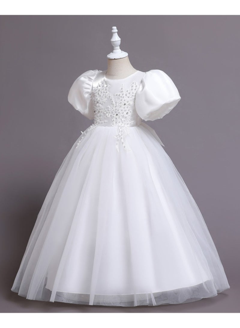 D'Daniela Embellished Puffball Dress - Image 2