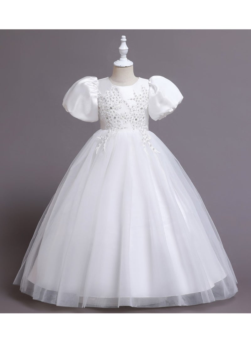 D'Daniela Embellished Puffball Dress - Image 1