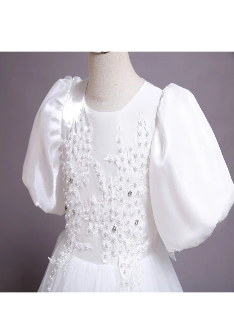 D'Daniela Embellished Puffball Dress
