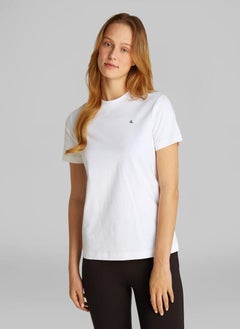 Calvin Klein Jeans Logo Detail Knitted T-Shirt  - Image 1