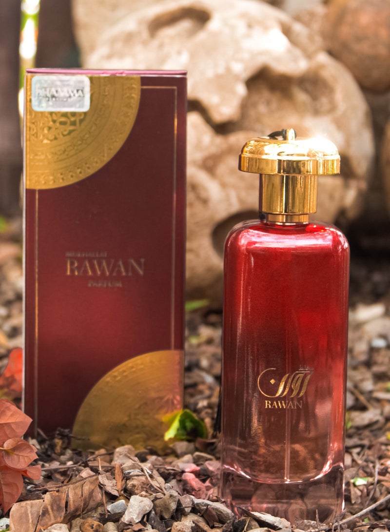 AMD Perfumes Mukhallat Rawan By AMD Perfumes Women Fragrance EDP 100ml - Image 4