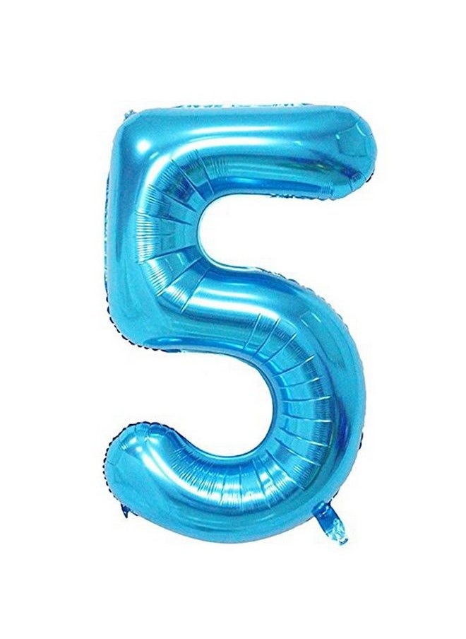 Blue Number 5 Balloon, 40 Inch - pzsku/Z726C66B6F2B84A3A60E6Z/45/_/1680517551/fa838b13-ecbd-4af9-99f4-c8d3bdc60950