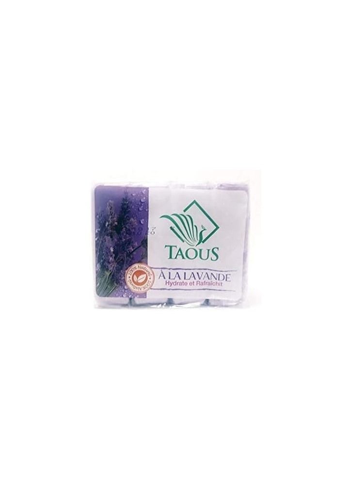 Moroccan Taous soap with Lavender 125G