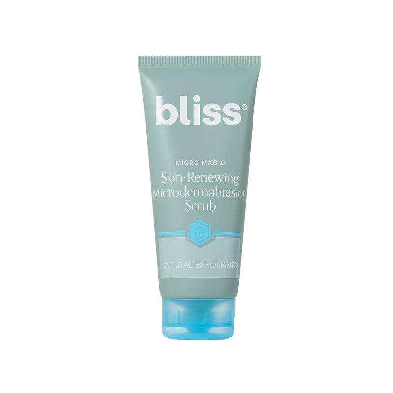 BLISS Micro Magic Skin-renewing Microdermabrasion Scrub | Smoothing Volcanic Pumice & Purifying Kaolin Clay | Refreshed Glow Straight-from-the-Spa | Tightens Pores & Brightens Skin | 3.4 fl oz - Image 1