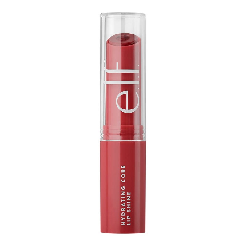 elf e.l.f. Hydrating Core Lip Shine, Lip Balm For A Sheer Tint Of Color & Soft Shine, Made With Nourishing Vitamin E, Vegan & Cruelty-Free, Joyful - Image 5