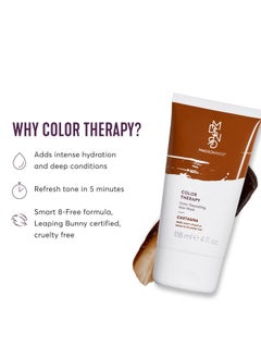 Madison Reed Color Therapy, Castagna, Color Depositing Hair Mask & Deep Conditioning Treatment, Intensely Hydrating, Refreshes Color & Tone, Keratin & Argan Oil, 4 Fl Oz (118 Ml)  - Image 2