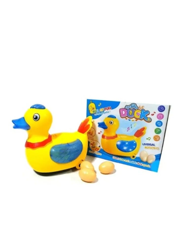Plastic toy duck that walks, makes music, lights up and lays eggs - Image 3