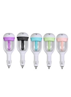 Car Humidifier, Air Purifier Aroma Diffuser, Car Air Freshener Humidifier with Your Favorite Fragrance - Multicolor