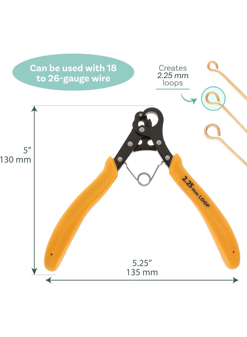 Ru syanl One Step Looper – Create and Trim Consistent 2.25 mm Loops for Jewelry, Use With 18-26g Craft Wire - Image 3