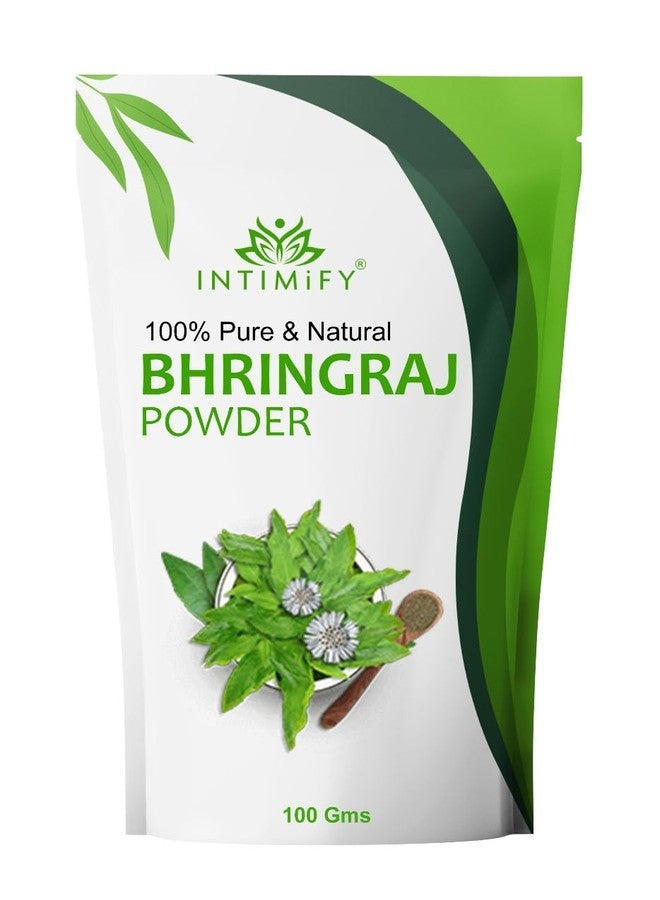 INTIMIFY Bhringraj Powder For Hair & Skin- 100Gms (Pack of 1) - Image 1