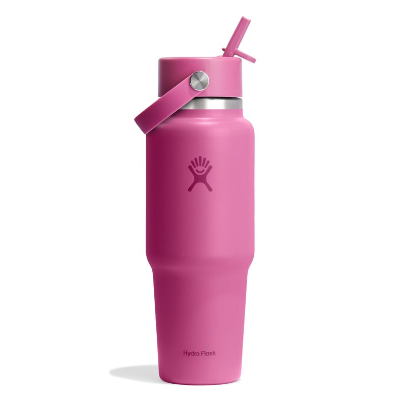 Hydro Flask 32 Oz Wide Flex Straw Travel Bottle Reef - Image 1