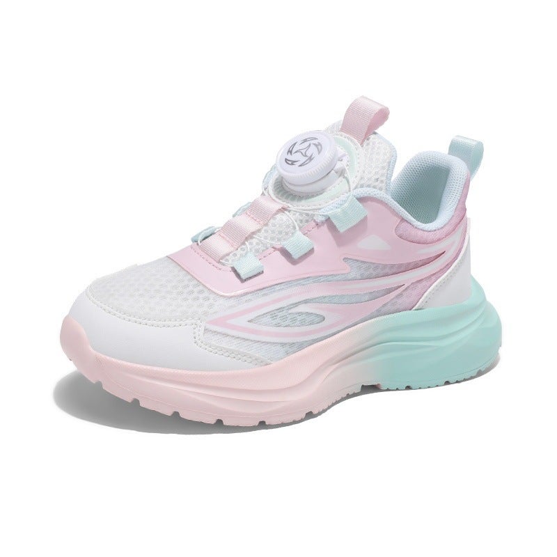 Mesh Sneakers Lightweight Flexible Sole Walking Shoes For Kids Indoor And Outdoor Activities - Image 4