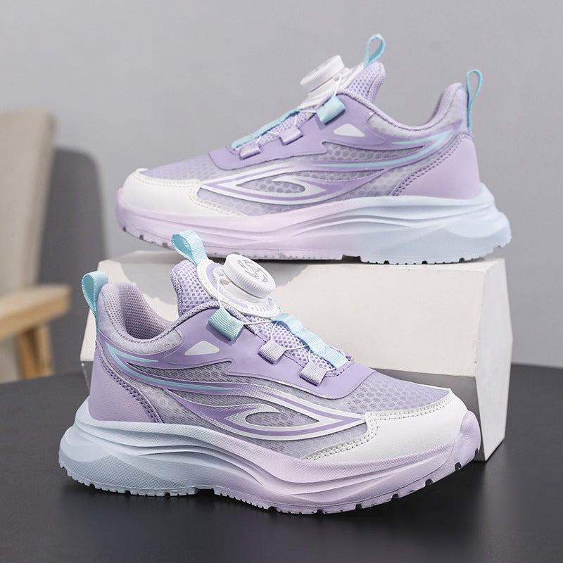 Mesh Sneakers Lightweight Flexible Sole Walking Shoes For Kids Indoor And Outdoor Activities - Image 2