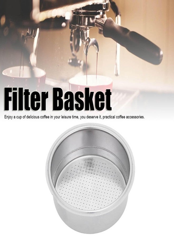 Kodrily Kodily Stainless Steel Coffee Filter, 51mm Double Cup Pressurized Filter Basket, Espresso Filter Basket Coffee Machine Replacement Accessories for Portafilter Coffee Machine - Image 5