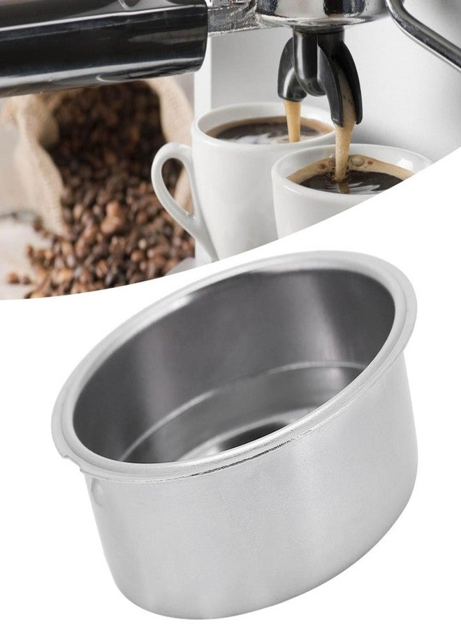 Kodrily Kodily Stainless Steel Coffee Filter, 51mm Double Cup Pressurized Filter Basket, Espresso Filter Basket Coffee Machine Replacement Accessories for Portafilter Coffee Machine - Image 1