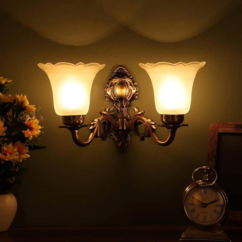 ELIANTE Antique Brass Metal Wall Light by Jainsons Lights Without Bulb NO12W by Jainsons Lights - Image 3