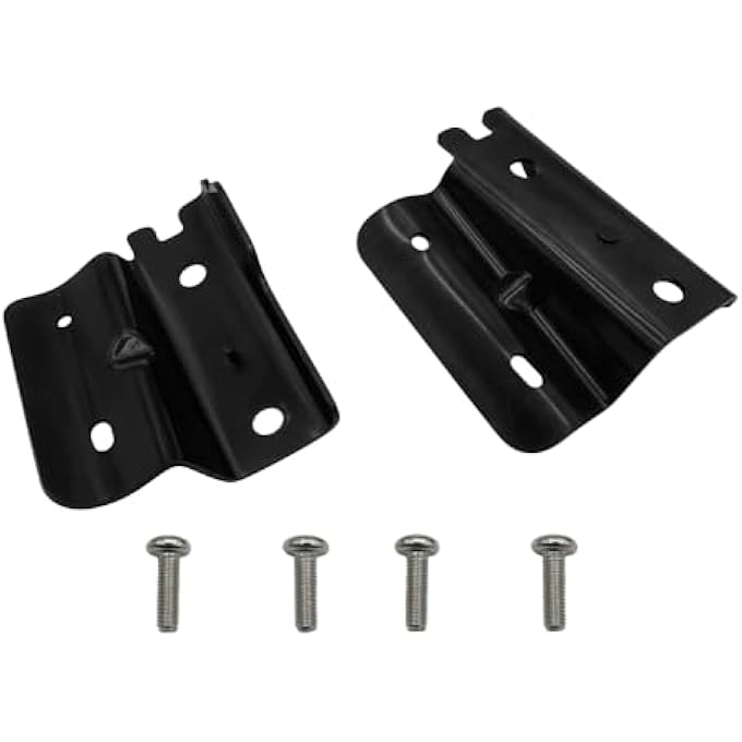 rayihni 2 قطع حوامل قوس السقف الناعم الجانبية اليسرى واليمنى مع براغي لجيب رانجلر JKU 4 أبواب 2013 2014 2015 2016 2017 2018 استبدال 68163704AB، 68163705AB، 6503259 - Image 3