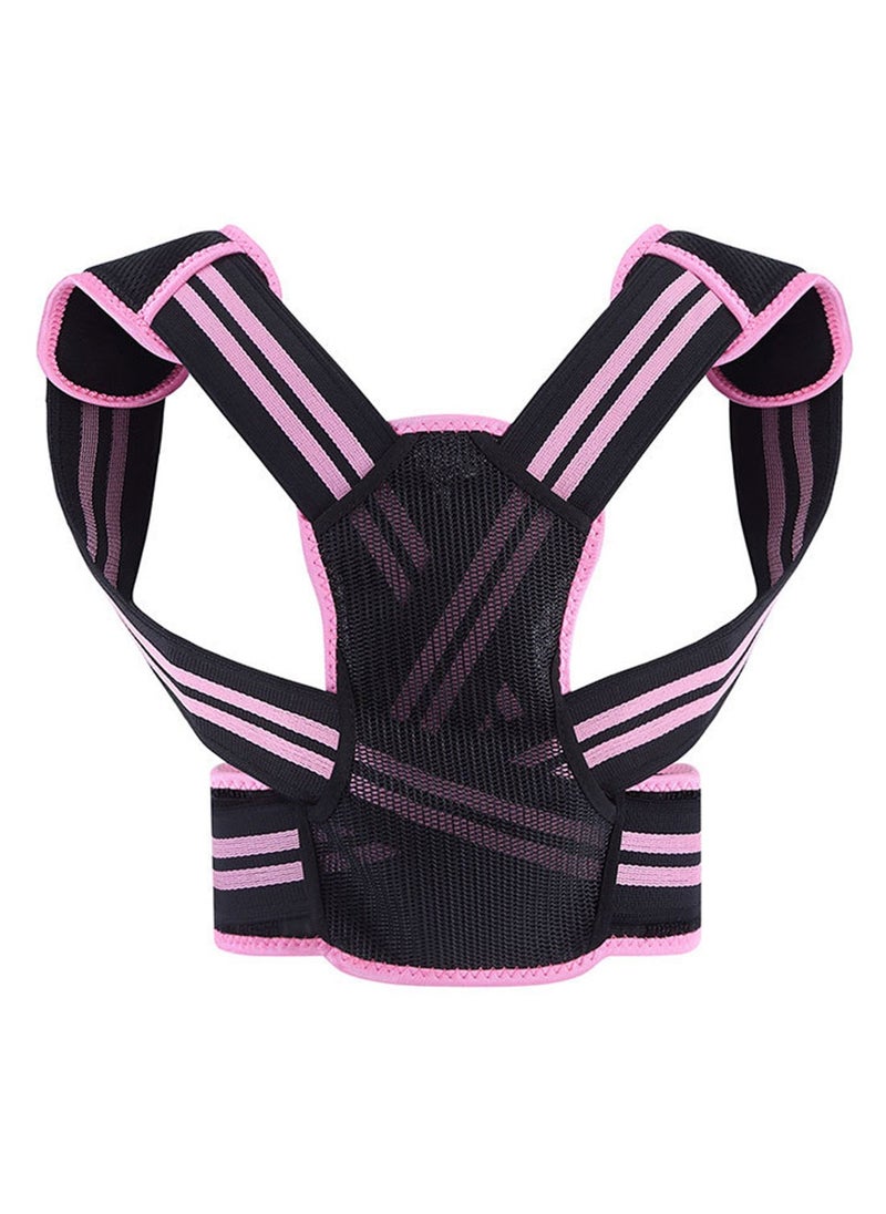 Syarme - Kid's Back Support Belt, Adjustable Children Posture Corrector, Upper Back Straightener Support, Improve Thoracic, Lumbar, and Shoulders, Spine Posture Correction Prevent Hunchback L - Image 1