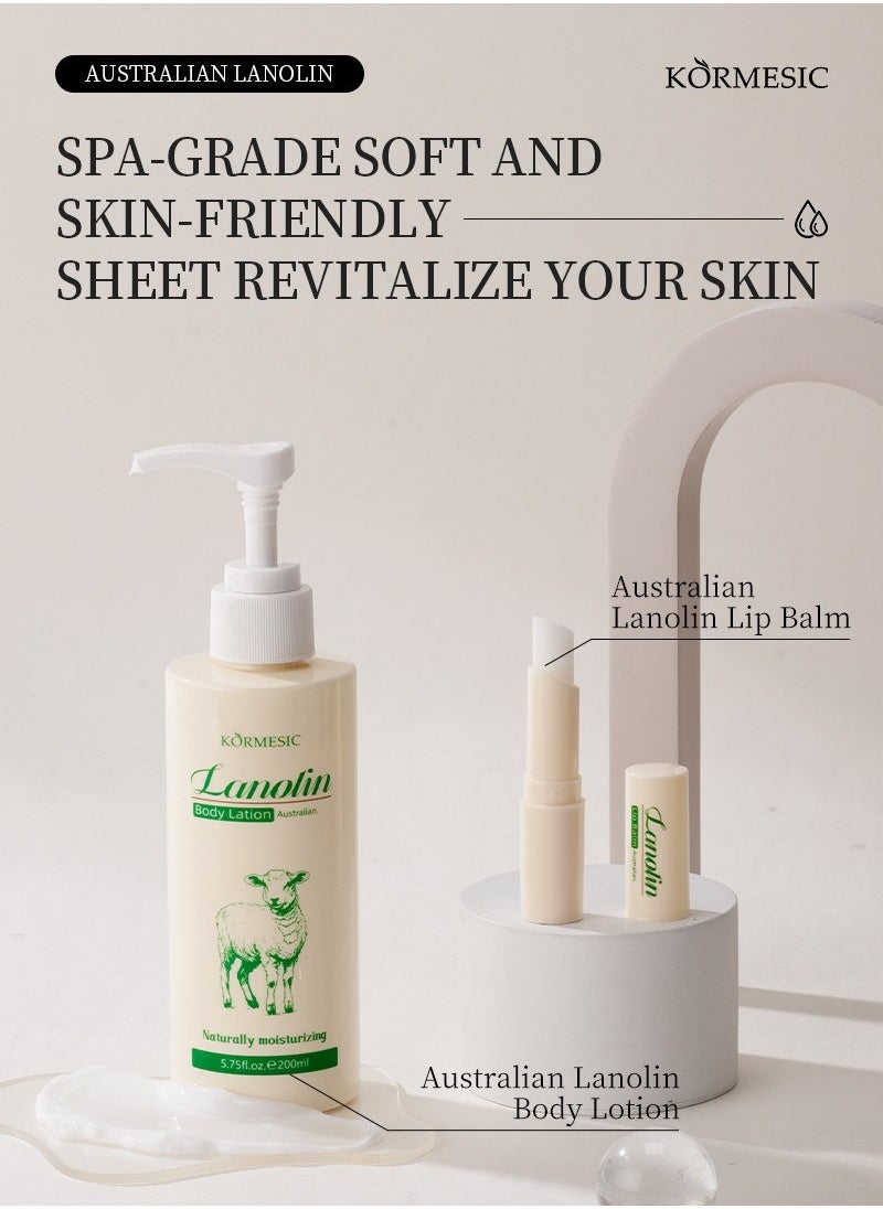 Kormesic Sheep Oil Lip Balm 2.7g | Hydrating & Nourishing Lip Care  - Image 3