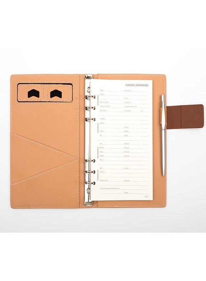Viva Evo Ringbinder Hard Bound Diary Notebook B5 Size 200 Pages 80 GSM (TAN) (Grey) - Image 3