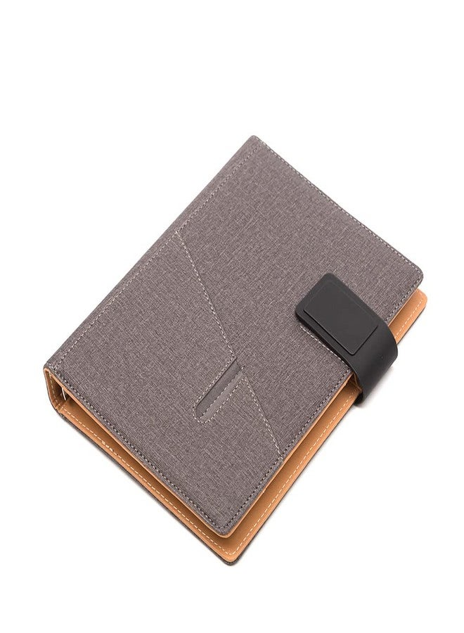 Viva Evo Ringbinder Hard Bound Diary Notebook B5 Size 200 Pages 80 GSM (TAN) (Grey) - Image 4