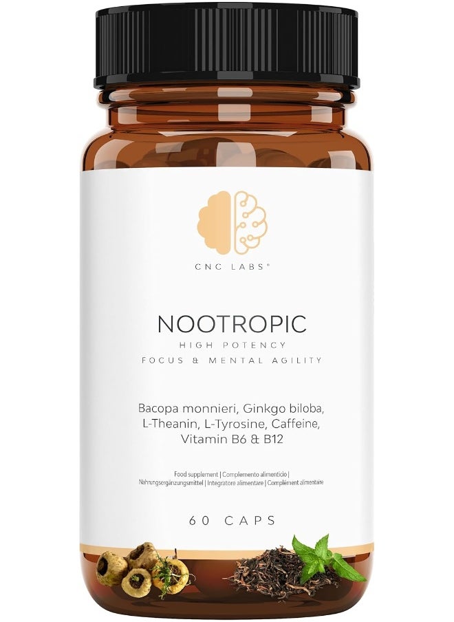 QSTA - Nootropic Focus, Very High Potency Daily Cognitive Enhancer - Image 1