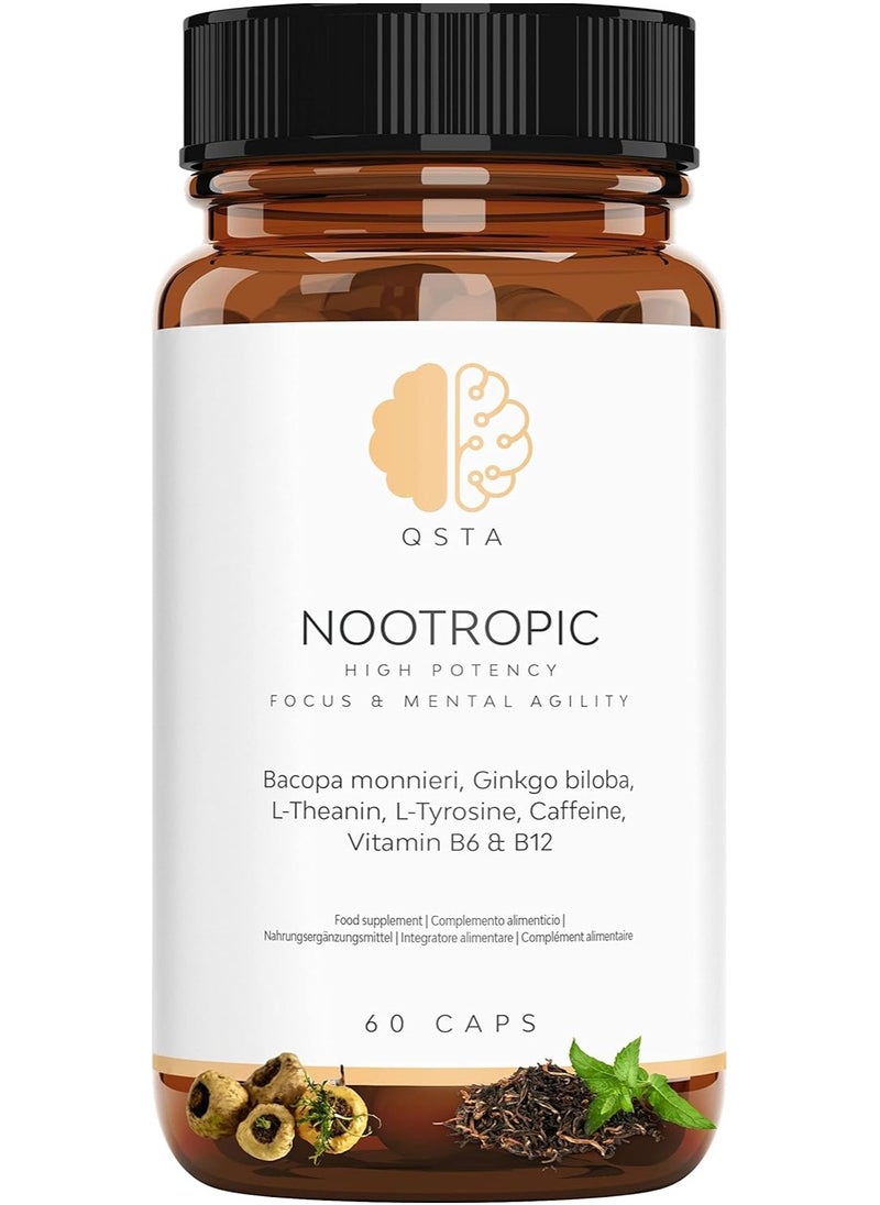 Nootropic Focus 60 Caps - pzsku/Z726D5FD9394DA6EB3E24Z/45/_/1715169158/6a5a2a52-def6-497f-8125-d5e9ee1a1417