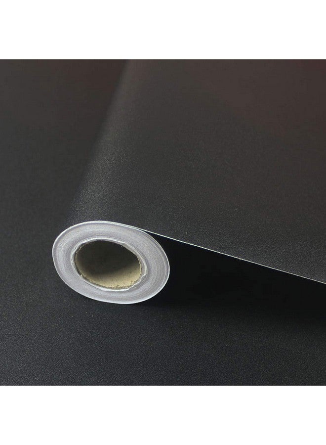 وولبين ورق حائط من وولبين (45 × 600 سم) بلون سادة، مشروع تجديد المنزل بنفسك، غلاف هدايا، أثاث، ثلاجة، ثلاجة، خزانة مطبخ، خزائن، أسود، ذاتي اللصق - Image 4