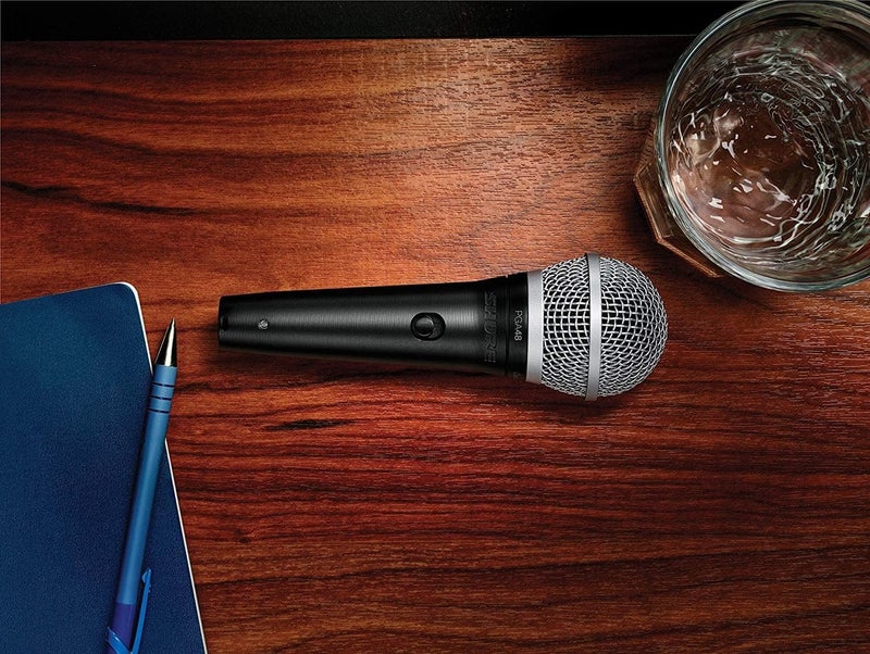 Shure PGA48, Cardioid Dynamic Vocal Microphone, Voice Recording for Studio, PC Gaming, Podcast & Live Streaming, Includes XLR to XLR Cable, Black (Official KSA Version) - Image 2