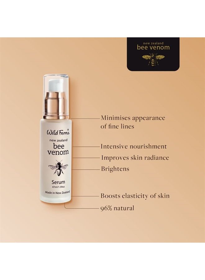 Wild Ferns New Zealand Bee Venom Serum with Manuka Honey 80+, 96% Natural, 47 milliliters - Image 4