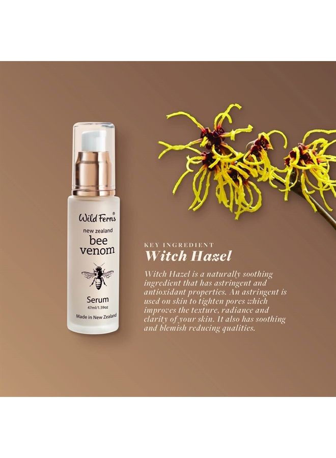 Wild Ferns New Zealand Bee Venom Serum with Manuka Honey 80+, 96% Natural, 47 milliliters - Image 5