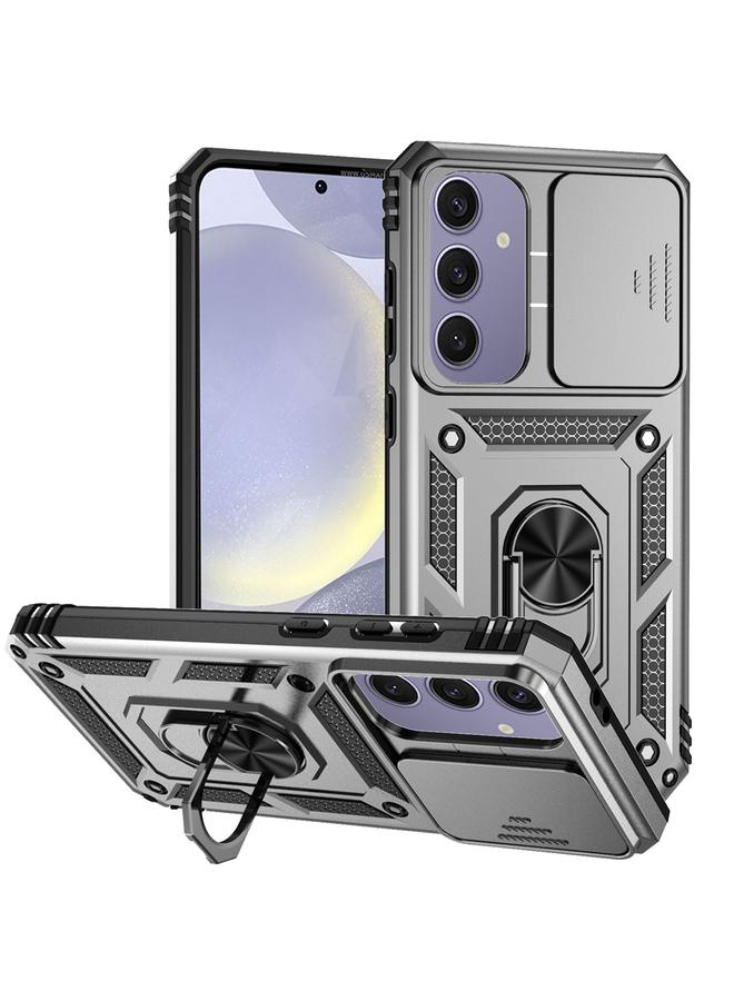 erorex Case For Samsung Galaxy S24 FE 5G Sliding Camshield Holder Phone Case - Image 1