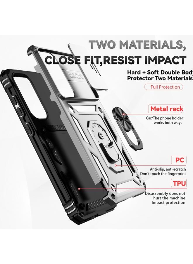 erorex Case For Samsung Galaxy S24 FE 5G Sliding Camshield Holder Phone Case - Image 4