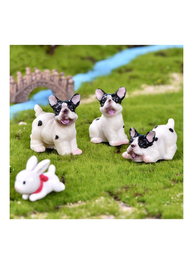 4-Piece Resin Dog Action Figure Set for Kids - Image 2