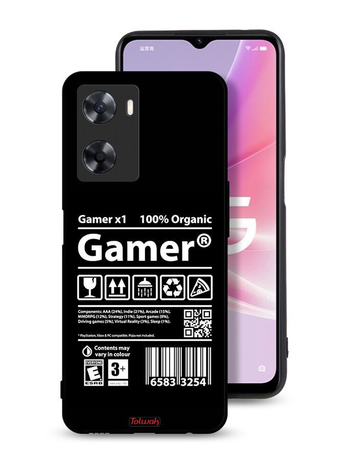 Tolwak Oppo A57s Protective Case Cover Gamer Sticker - Image 1