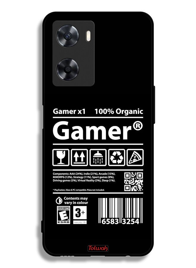Tolwak Oppo A57s Protective Case Cover Gamer Sticker - Image 2