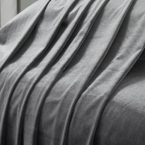 MaiMaiSuan Grey Velvet Fabric by The Yard,1 Yard 60" Wide Soft Stretchy Velvet Cloth for Upholstery Sofa Chair Cover,DIY Sewing,Costume,Craft,Curtain - Image 5