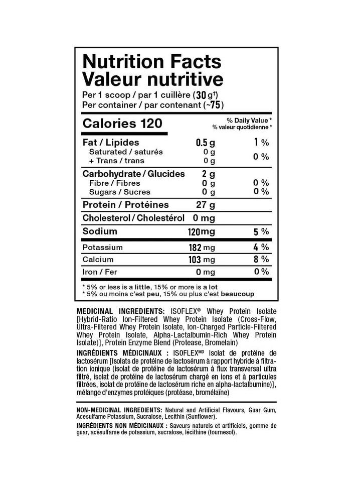 AllMax Nutrition - Isoflex, Pure Whey Protein Isolate - Peanut Butter Chocolate - (5 LB) - Image 1
