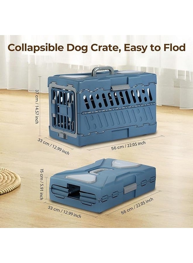 بت صندوق نقل القطط المتين للجراء والقطط الصغيرة والأرانب (رمادي) - Image 2