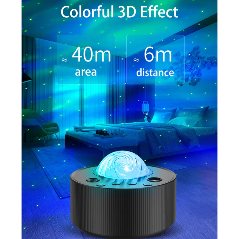 Astrolabe Northern Lights Star USB Ambient Moon Light Romantic Valentine's Day Projection Lamp - Image 3