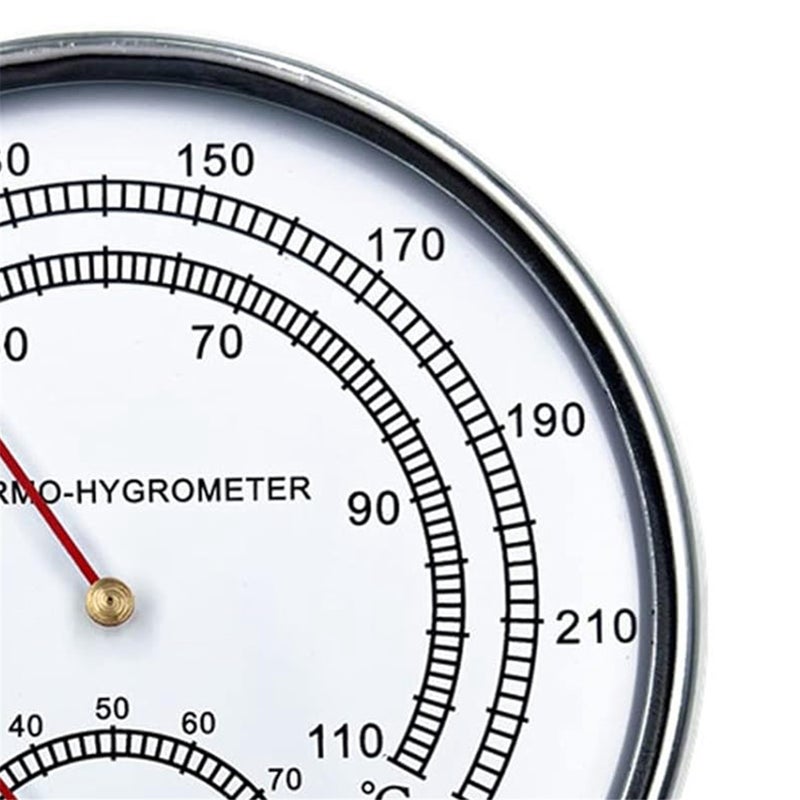 Sauna Fahrenheit Thermometer Hygrometer Indoor Dial Hygrothermograph Temperature Measure Tool - Image 5