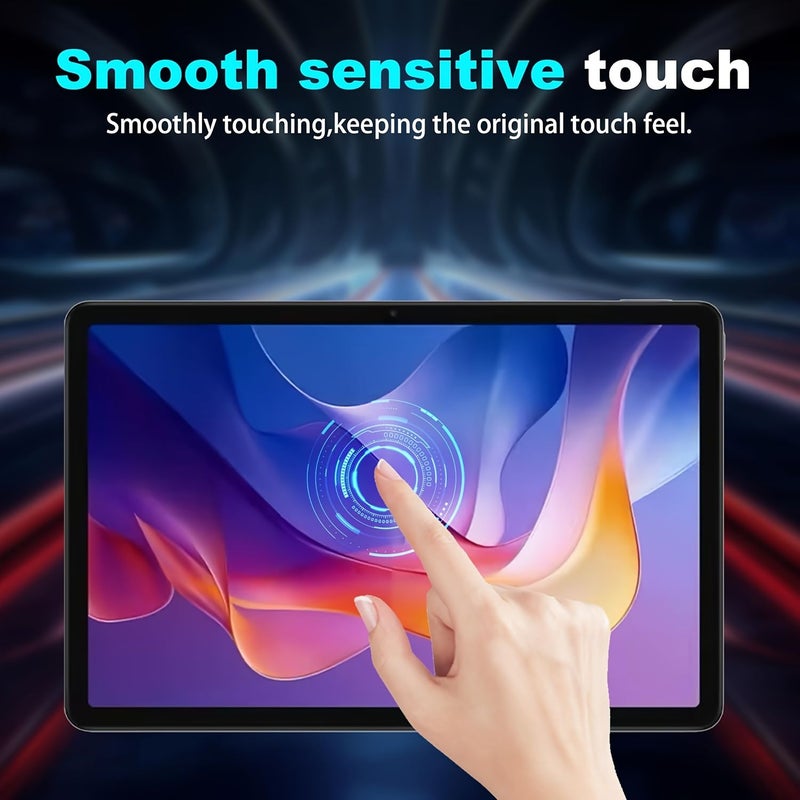 2 Pack Tempered Glass Screen Protector For Xiaomi Redmi Pad 2 11 Inch 2025 Includes Camera Lens Protector HD Clear Scratch Resistant Bubble Free - Image 3