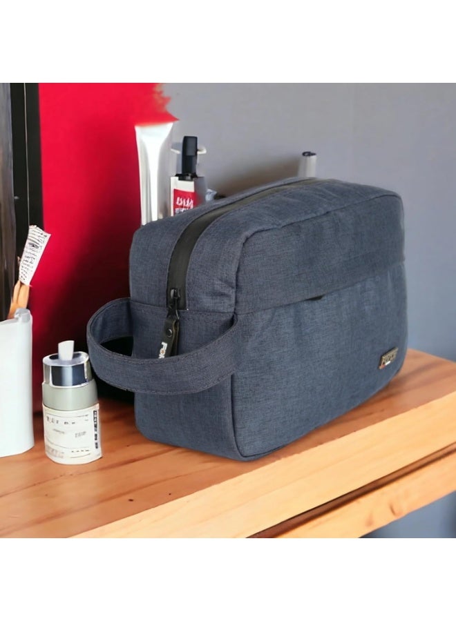 Force Linen Accessories and Toiletry Handbag - Unisex - Dark Navy - - Image 5