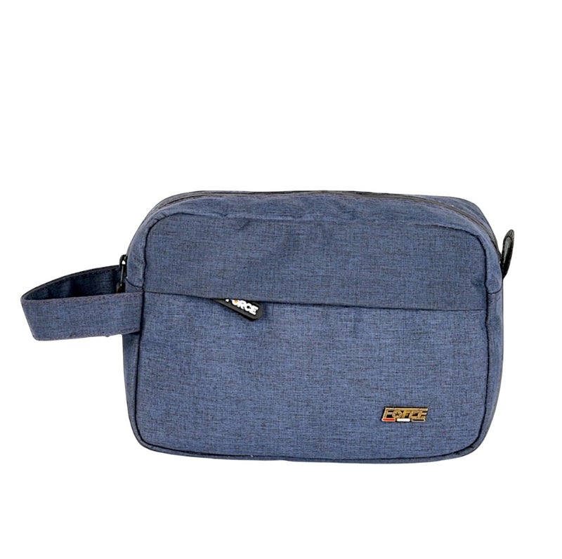 Force Linen Accessories and Toiletry Handbag - Unisex - Dark Navy - - Image 1