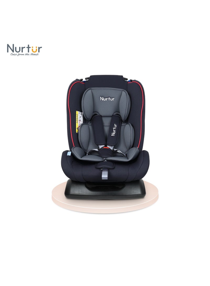 Nurtur Bruno Baby/Kids 3-in-1 Car Seat - 4 Position Recline - 5-Point Safety Harness â€“ 143Â° Angle Recline - 0 months to 7 years, - Image 3